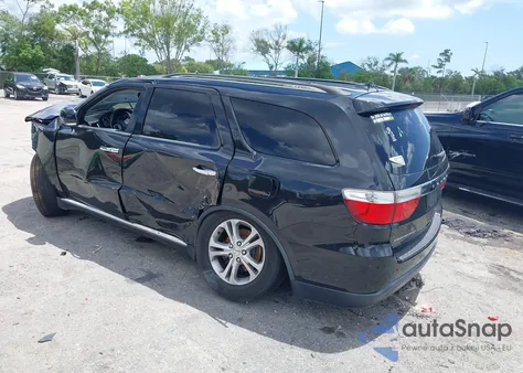 2013 Dodge Durango Crew z USA, uszkodzony, nr VIN 1C4RDHDG9DC684746